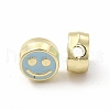 Rack Plating Alloy Enamel Beads FIND-G051-01LG-05-2