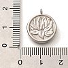 Anti-Tarnish 304 Stainless Steel Pendants STAS-U035-13P-3