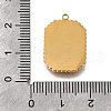304 Stainless Steel Pendants STAS-F318-12A-G-3