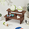 2-Tier Wooden Jewelry Organizer Display Risers ODIS-WH0058-19A-3