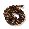 Natural Agate Beads Strands G-M437-C01-01Q-3