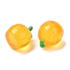 Semi-stereoscopic Transparent Resin Cabochons RESI-G072-01H-2