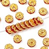 Brass Grade A Rhinestone Beads RSB028NF-08G-1