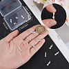 Beebeecraft 20Pcs 925 Sterling Silver Bead Tips STER-BBC0007-85-3