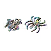Craftdady 20Pcs 10 Styles Rainbow Color Alloy Pendants FIND-CD0001-04-2