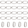 DICOSMETIC 300Pcs 304 Stainless Steel Quick Link Connectors STAS-DC0003-58-1
