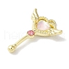 Rack Plating Alloy Pendants FIND-I039-009G-02-2