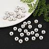 Brass Grade A Rhinestone Spacer Beads RB-A014-Z8mm-14S-4