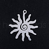 Non-Tarnish 304 Stainless Steel Pendants A-STAS-S105-JN382-1-1