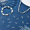 CREATCABIN 20Pcs 2 Style 925 Sterling Silver Bead Tips STER-CN0001-35-4