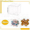 Transparent Plastic PVC Box Gift Packaging CON-WH0106-05-2