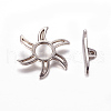 Tibetan Style Alloy Toggle Clasps LF5115Y-NF-1