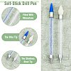 SUPERFINDINGS 2Pcs Plastic Nail Art Rhinestones Pickers Pens MRMJ-FH0001-36-5