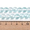 Baking Painted Transparent Glass Beads Strands DGLA-N011-10mm-05-4