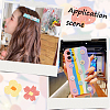 SUNNYCLUE 200Pcs Opaque Resin Decoden Cabochons RESI-SC0003-38-5