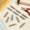 Unicraftale 12Pcs 201 Stainless Steel Spring Hangers STAS-UN0059-59-4