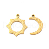 304 Stainless Steel Pendants STAS-H235-03B-G-1