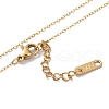 304 Stainless Steel Cable Chain Necklaces NJEW-G081-06G-3