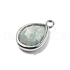 Natural Amazonite Faceted Pendants G-U019-05P-02-2