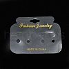 Plastic Hair Tie Display Cards CDIS-R034-57-2