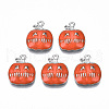 Alloy Enamel Pendants ENAM-Q443-013-RS-1