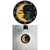 MDF Printed Wall Clock HJEW-WH0058-029-8