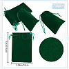 Beebeecraft Velvet Jewelry Drawstring Gift Bags ABAG-BBC0001-10C-05-2