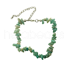 Natural Gemstone Chips Beaded Bracelet TJ9442-2-1