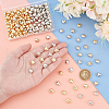 Unicraftale 200Pcs 2 Colors CCB Plastic Pendants CCB-UN0001-01-4
