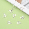 Tarnish Resistant 304 Stainless Steel Letter Charms STAS-O072-P-5