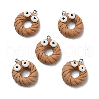 Opaque Resin Pendants RESI-D055-061P-1