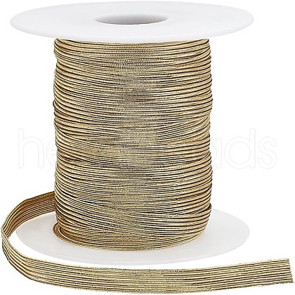 BENECREAT 20 Yards Polyester Elastic Cords OCOR-BC0005-49B-1