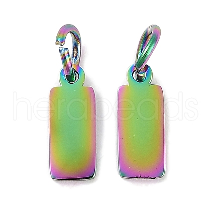 Ion Plating(IP) 304 Stainless Steel Pendants STAS-I311-31A-RC-1