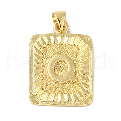 Rack Plating Brass Pendants KK-B092-42G-Q-1