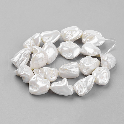 Shell Pearl Beads Strands BSHE-K010-08A-1