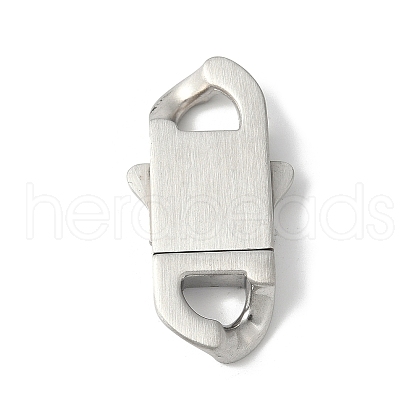 316 Surgical Stainless Steel Bayonet Clasps STAS-H234-02P-03-1