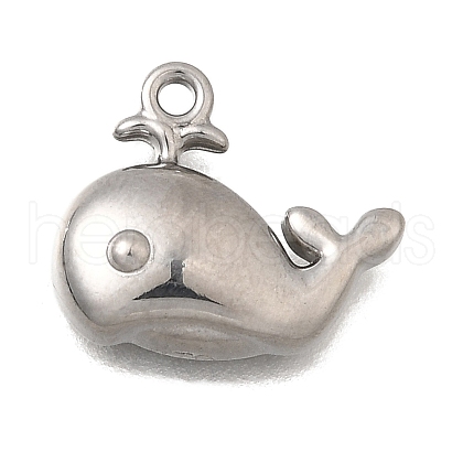 Ocean Series 304 Stainless Steel Charms STAS-H477-01G-P-1