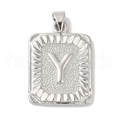 Rack Plating Brass Pendants KK-B092-42P-Y-1