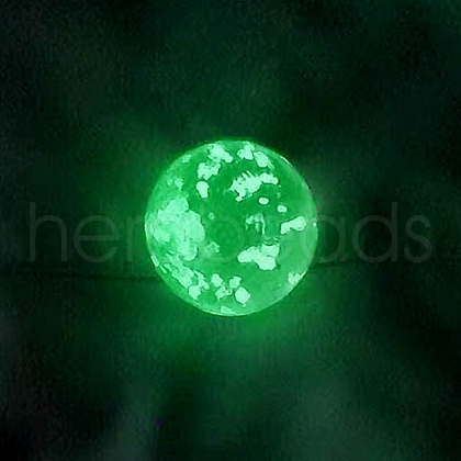 Glow in the Dark Luminous Glass Globle Pendants LUMI-PW0004-007B-1