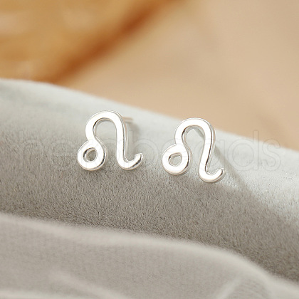S925 Sterling Silver Stud Earrings WG164A3-05-1
