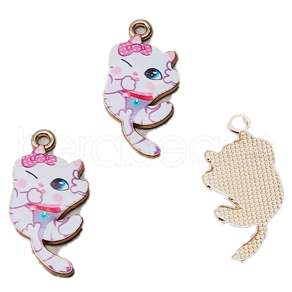 Alloy Enamel Pendants PW-WG8616C-03-1