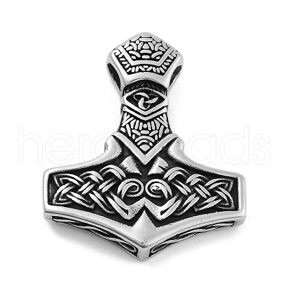 Viking 304 Stainless Steel Pendants STAS-N105-04H-AS-1