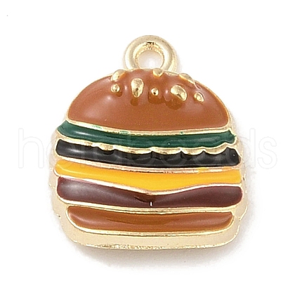 Food Series Alloy Enamel Pendants ENAM-Z010-04E-KCG-1