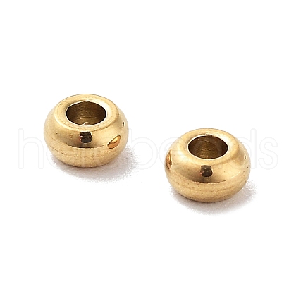Ion Plating(IP) 202 Stainless Steel Spacer Beads STAS-H152-03B-G-1