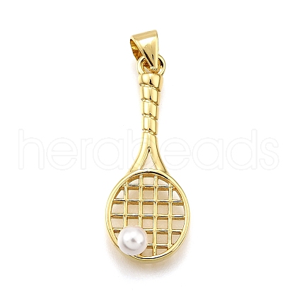 Rack Plating Brass Pendants KK-K401-63G-1