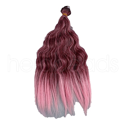 PP Instant Noodle Curly Hairstyle Doll Wig Hair PW-WG77012-03-1