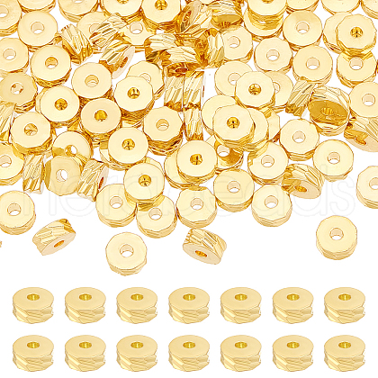 BENECREAT 80Pcs Brass Bead KK-BC0013-53D-1