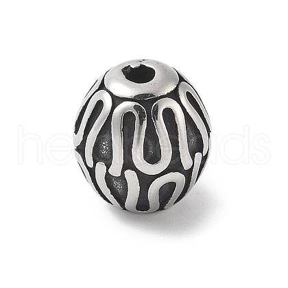304 Stainless Steel Beads STAS-G204-47AS-01-1