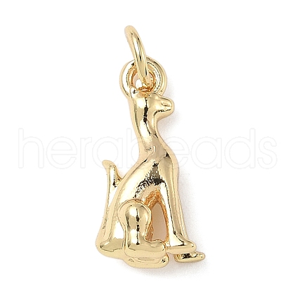 Brass Pendants ZIRC-I356-04G-03-1