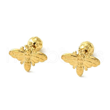 Ion Plating(IP) 304 Stainless Steel Ear Studs EJEW-Q801-12G-1